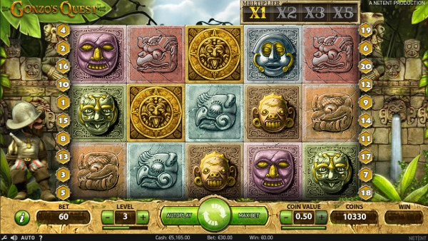 Игровой автомат Gonzo's Quest - найди золото Инков в онлайн казино Азино 777